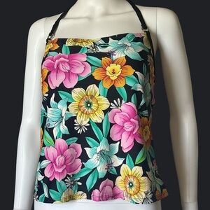 Beach Native Floral Halter Top - Multicolor Women’s Size 16